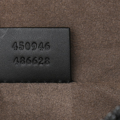 Gucci GG Supreme Monogram Belt Bag Black 7 of 10