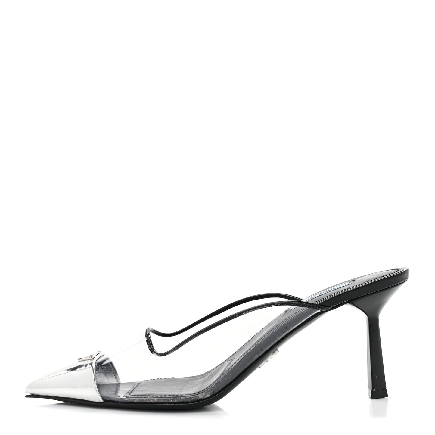 Plexiglass Vernice Metal Triangle Logo Modellerie 75mm Mules 38 Black