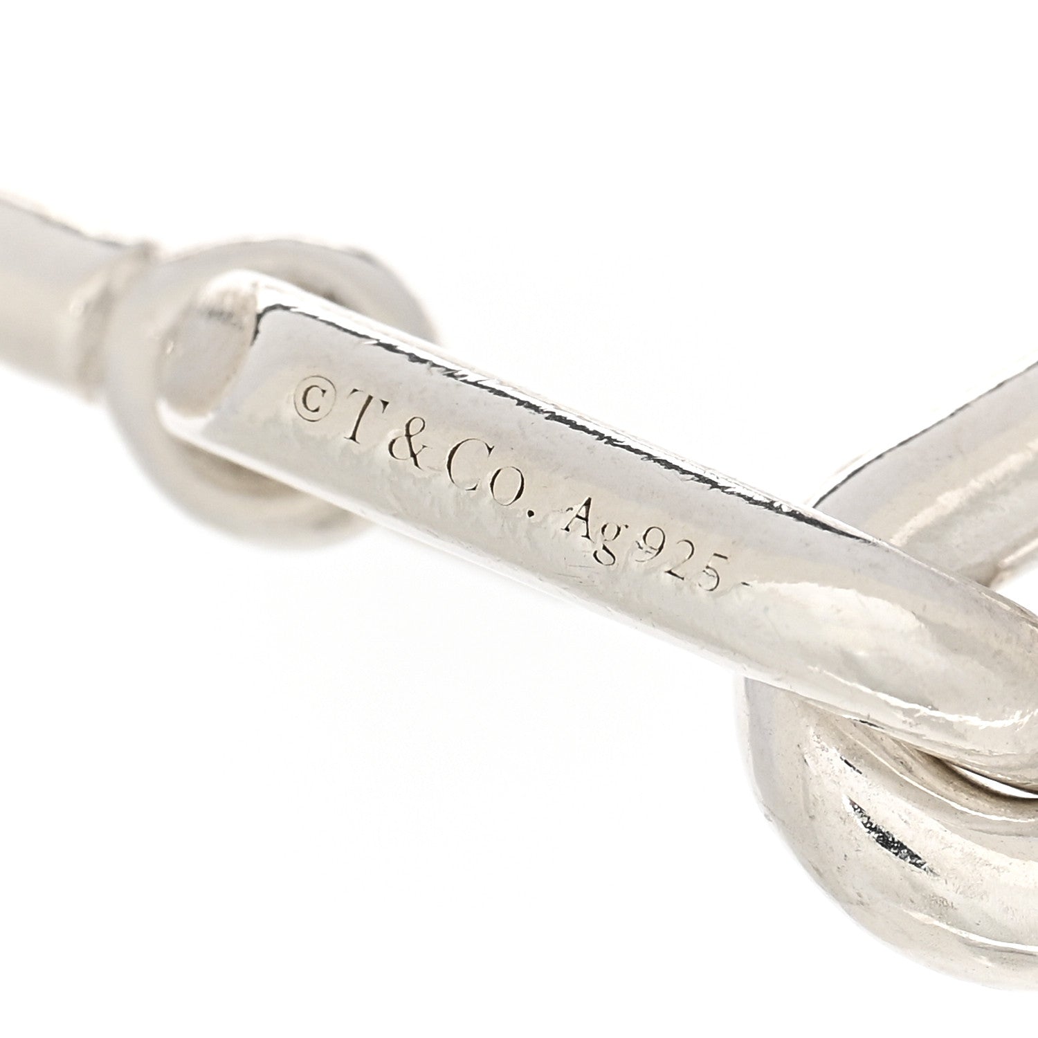 Tiffany Sterling Silver Pearl 7-8mm HardWear Bracelet 3 of 4