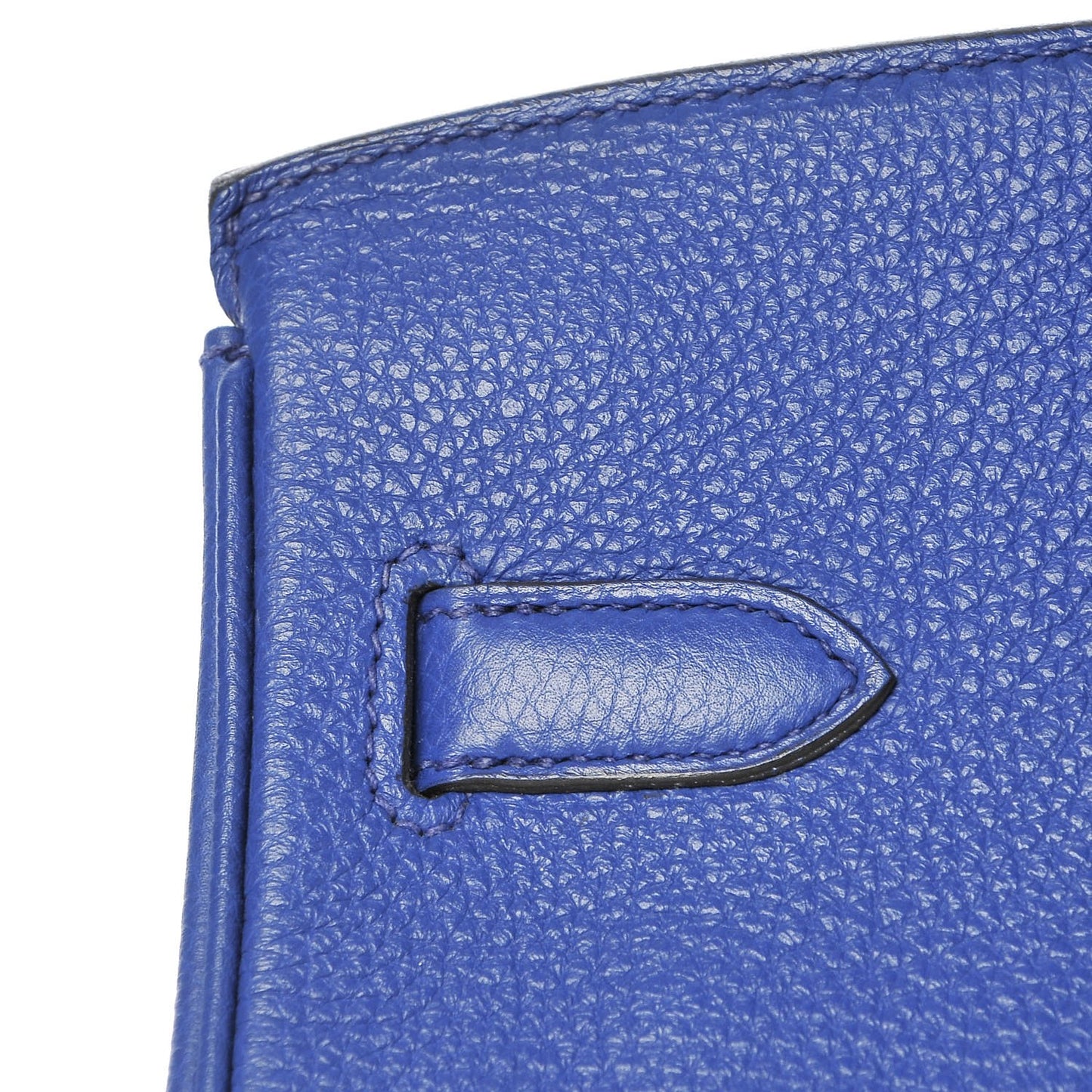 Togo Birkin 30 Bleu Electrique