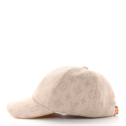 Louis Vuitton Cotton Monogram Jacquard Be My Cap L Beige 5 of 8