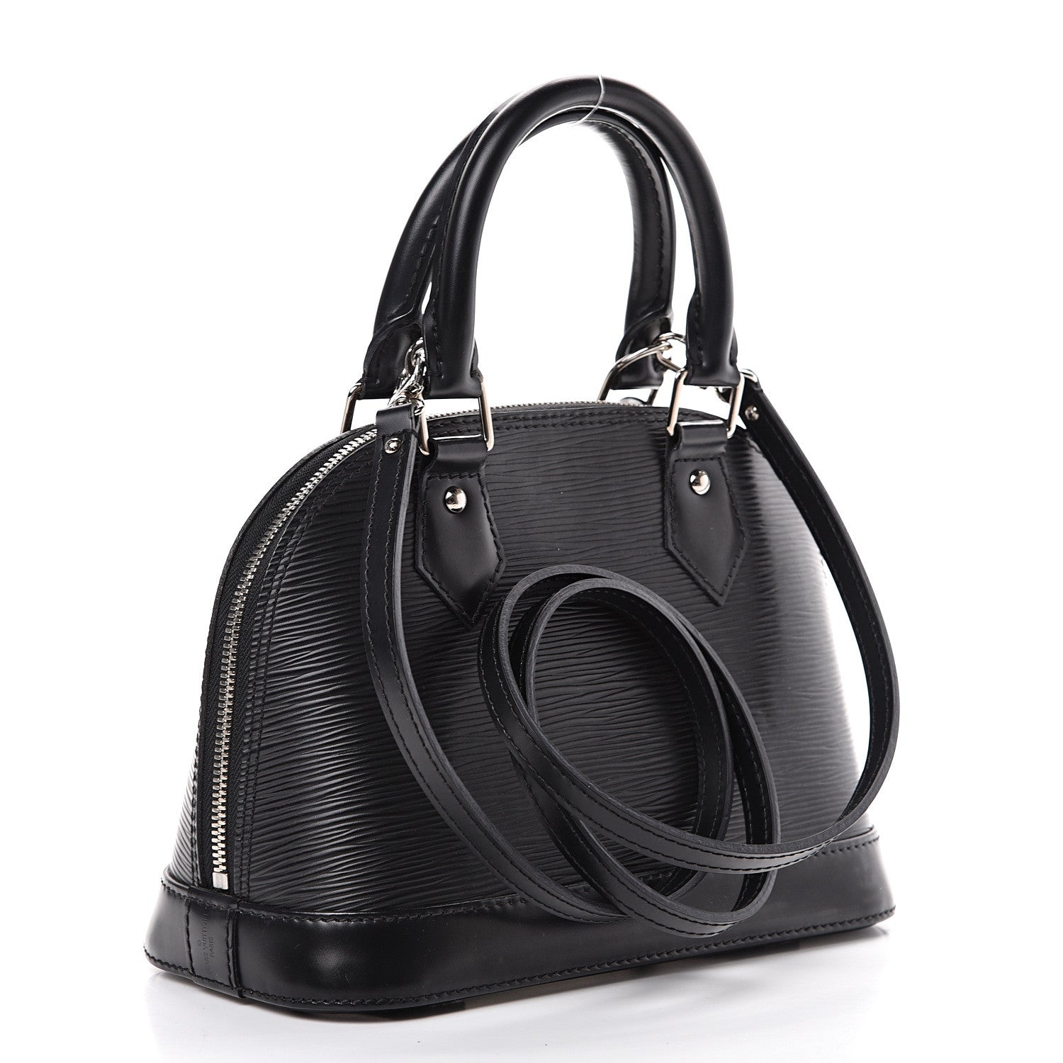 Louis Vuitton Epi Alma BB Black 2 of 12