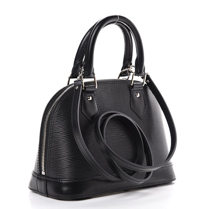 Louis Vuitton Epi Alma BB Black 2 of 12