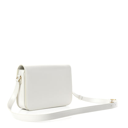 Celine Shiny Calfskin Large Triomphe White 3 of 10