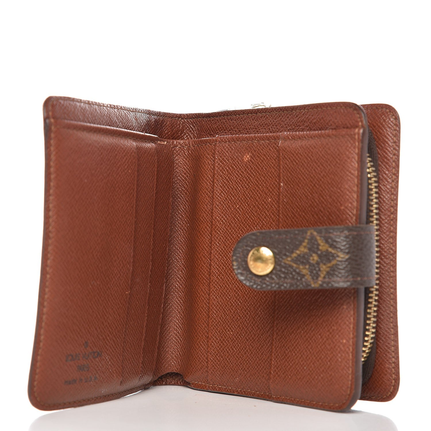 Louis Vuitton Monogram Compact Zippe Zipped Wallet 5 of 11