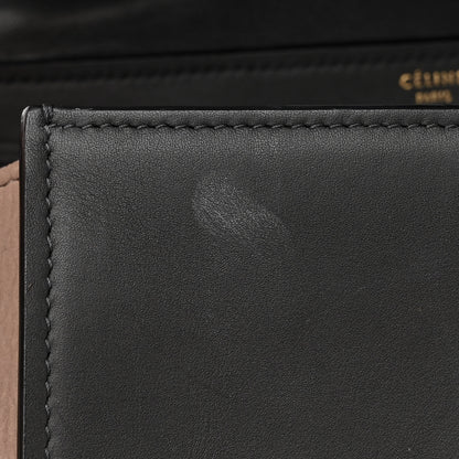 Celine Smooth Calfskin Nubuck Small Tri-Color Trapeze Nude 12 of 22