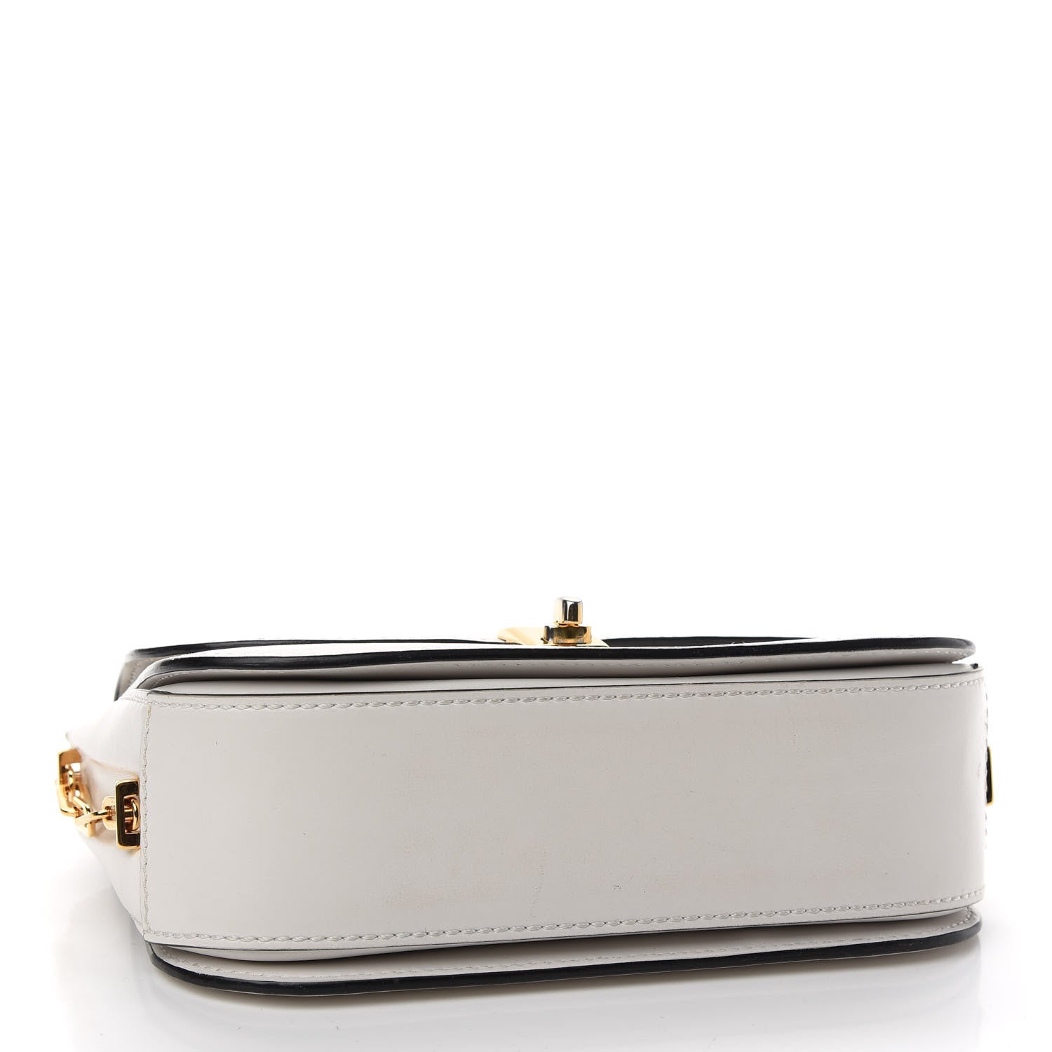 Valentino Garavani Vitello Chain Flap Bag White 4 of 12