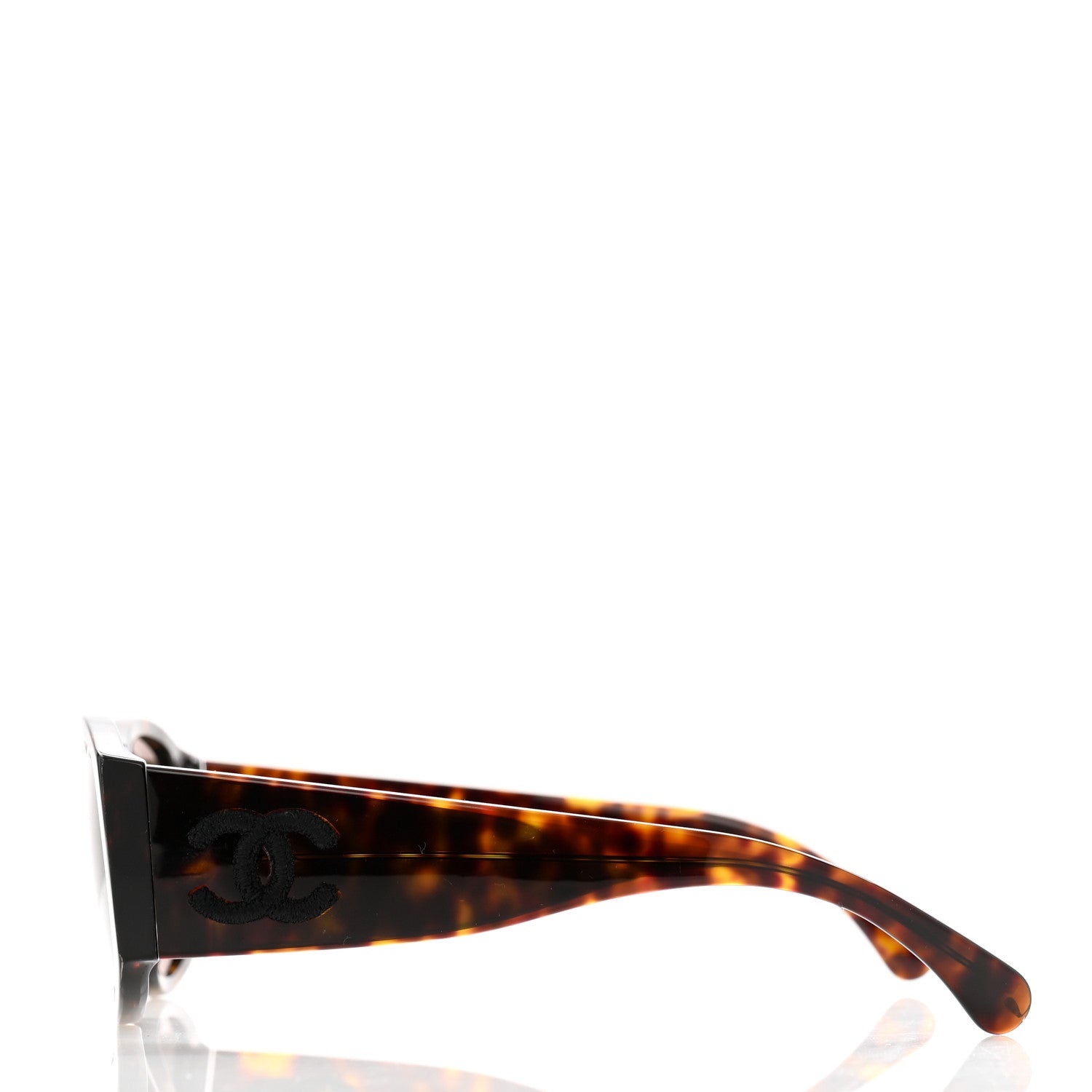 Chanel Acetate CC Logo Sunglasses 5450-A Tortoise 3 of 7