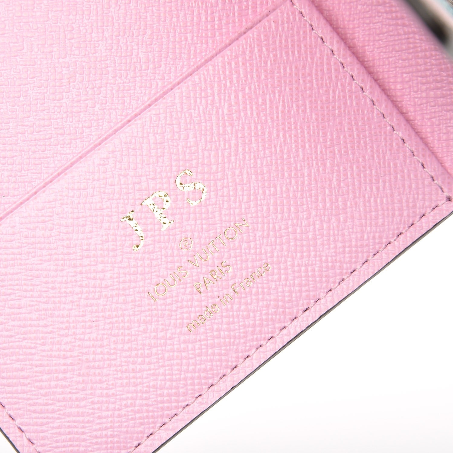 Louis Vuitton Monogram 2016 Christmas Animation Passport Cover Rose Ballerine 6 of 7