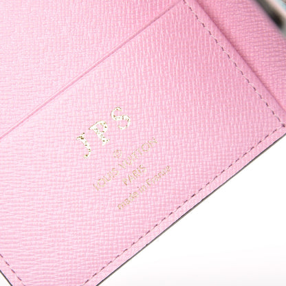 Louis Vuitton Monogram 2016 Christmas Animation Passport Cover Rose Ballerine 6 of 7