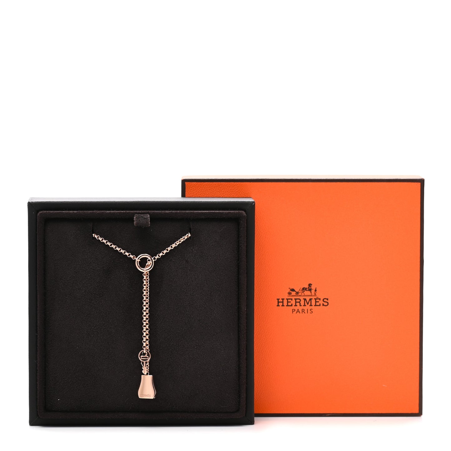 18K Rose Gold PM Kelly Clochette Necklace