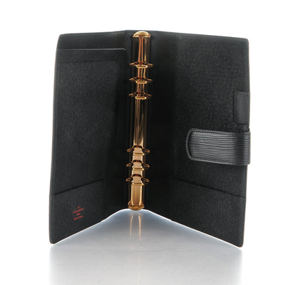 Louis Vuitton Epi Large Ring Agenda Black 6 of 8