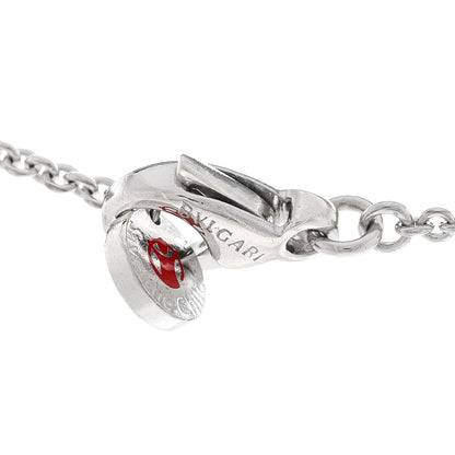 Bulgari Sterling Silver Ceramic Save The Children Pendant Necklace 4 of 4