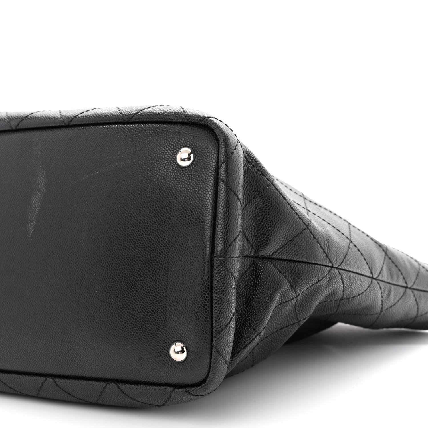 Chanel Grained Calfskin Large Shopping Fever Tote Black 11 of 16