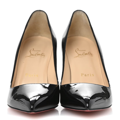 Christian Louboutin Patent Pigalle Follies 85 Pumps 36.5 Black 3 of 9