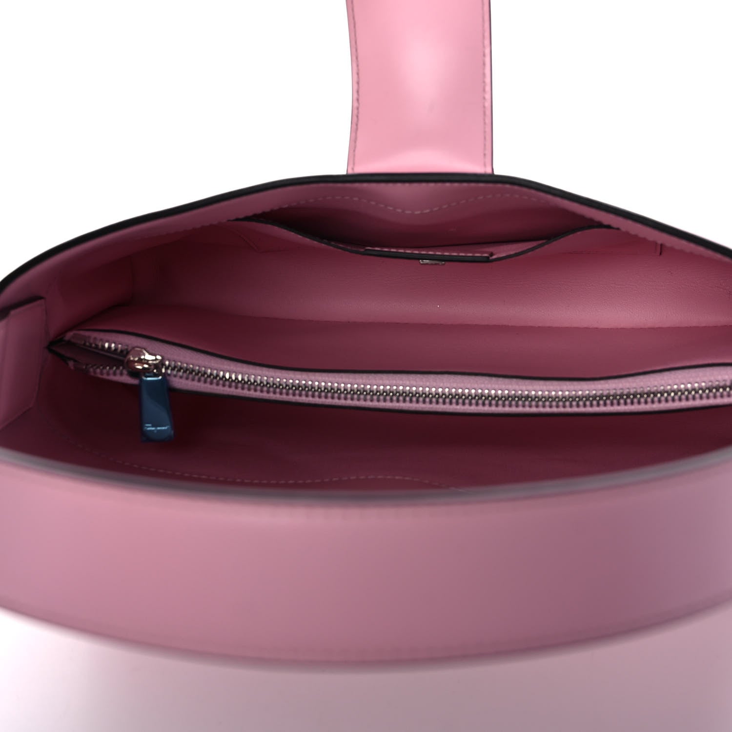 Salvatore Ferragamo Calfskin Trifolio Shoulder Bag Cheerleader Pink 5 of 13