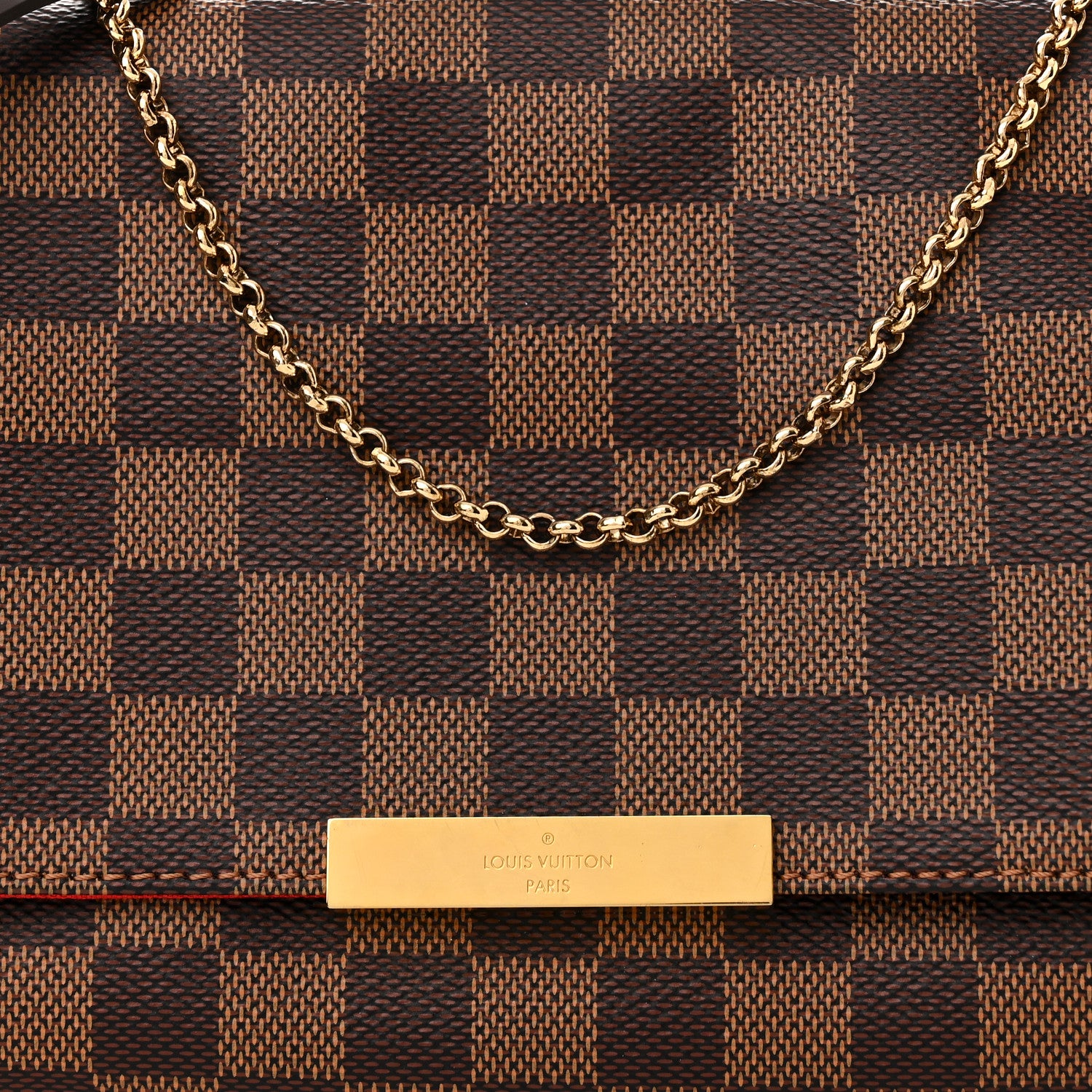 Louis Vuitton Damier Ebene Favorite MM 9 of 12