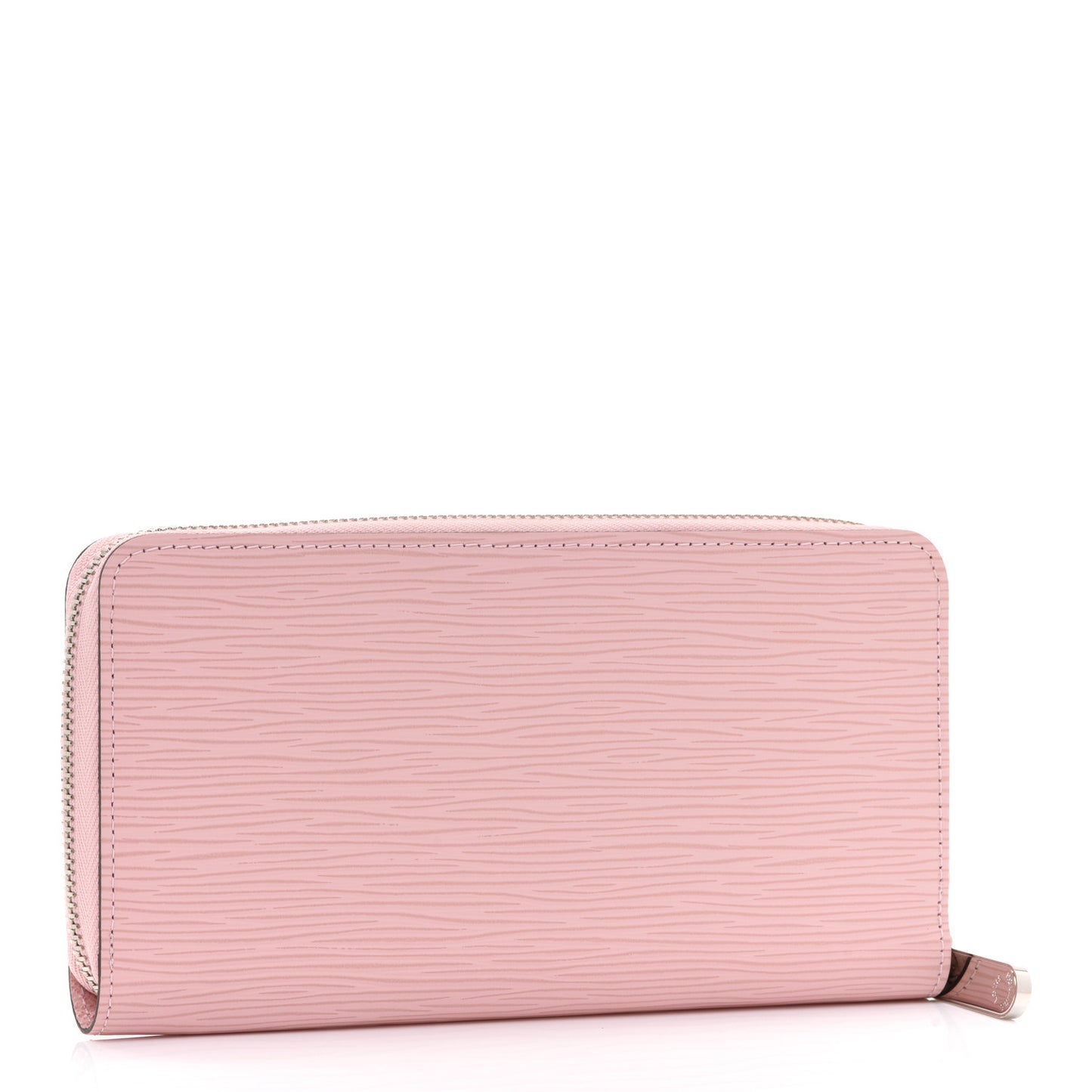 Epi Zippy Wallet Rose Ballerine