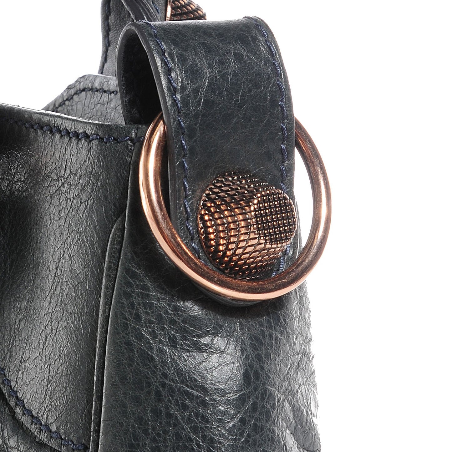 Agneau Giant 21 Rose Gold Hardware Velo Anthracite