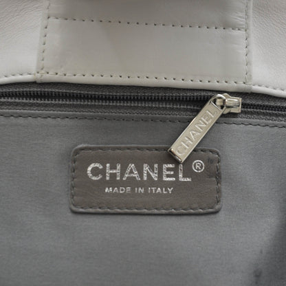 Chanel Leather Modern Chain Flap White 6 of 8
