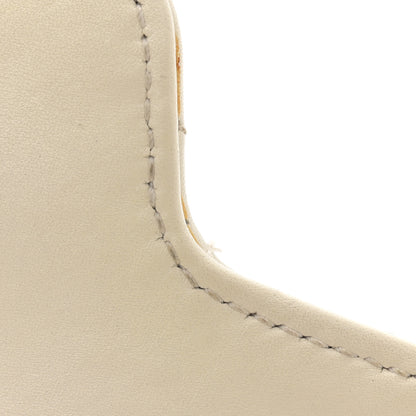 Gucci Calfskin Matelasse GG Marmont Chain Wallet Mystic White 14 of 17