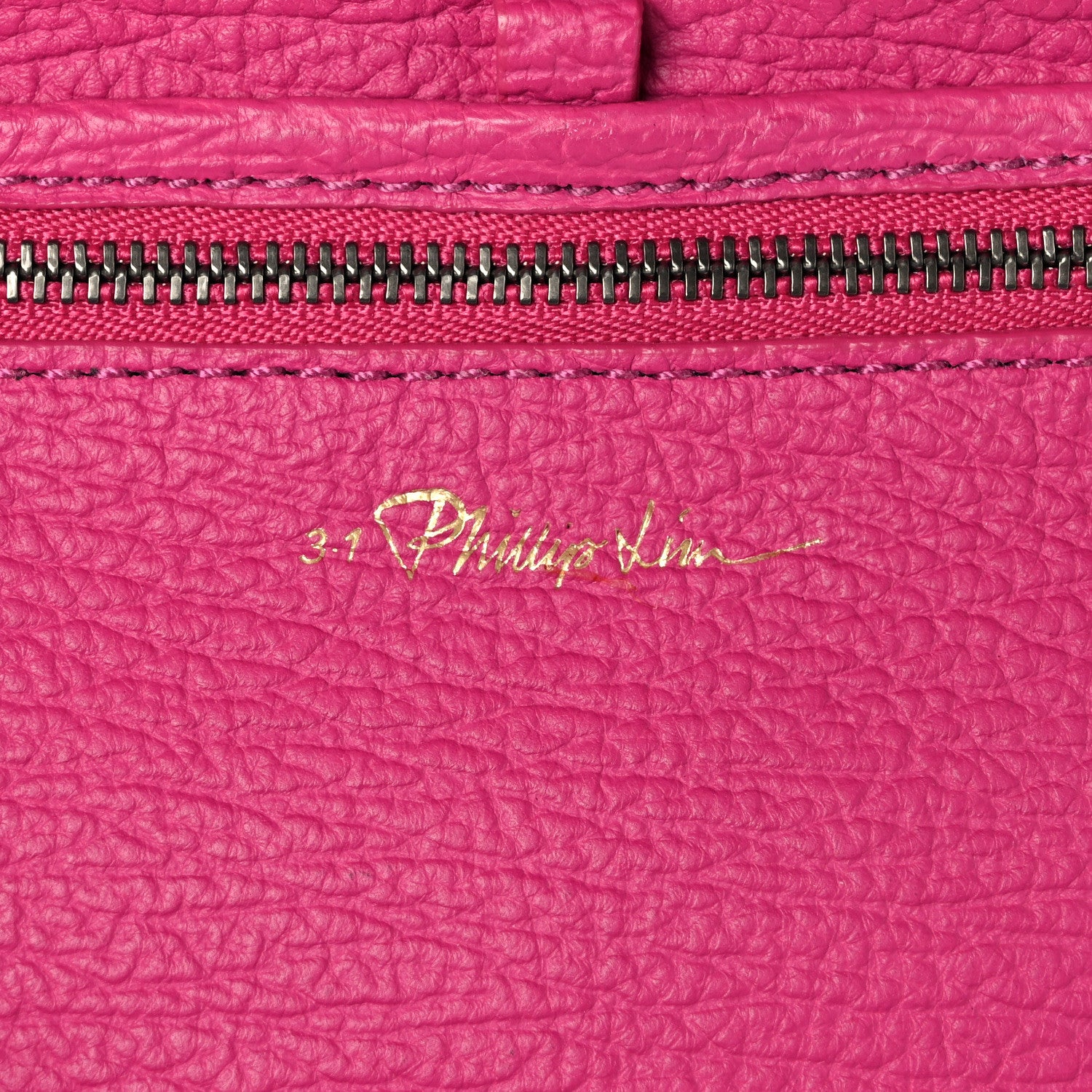 3.1 Phillip Lim Textured Calfskin Mini Pashli Satchel Bright Fuchsia 6 of 13