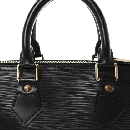 Louis Vuitton Epi Speedy 25 Black 8 of 10