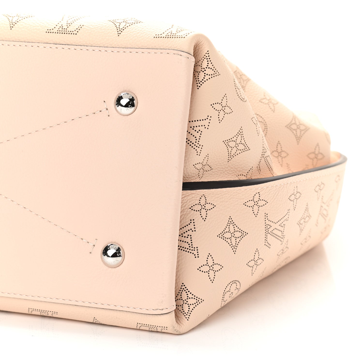 Louis Vuitton Mahina Carmel Hobo Creme 9 of 9