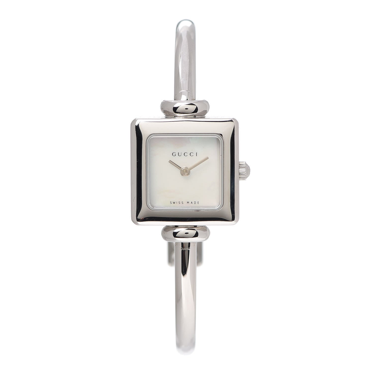 Gucci Stainless Steel Mother of Pearl 19mm 1900L Quartz Watch 1 of 5