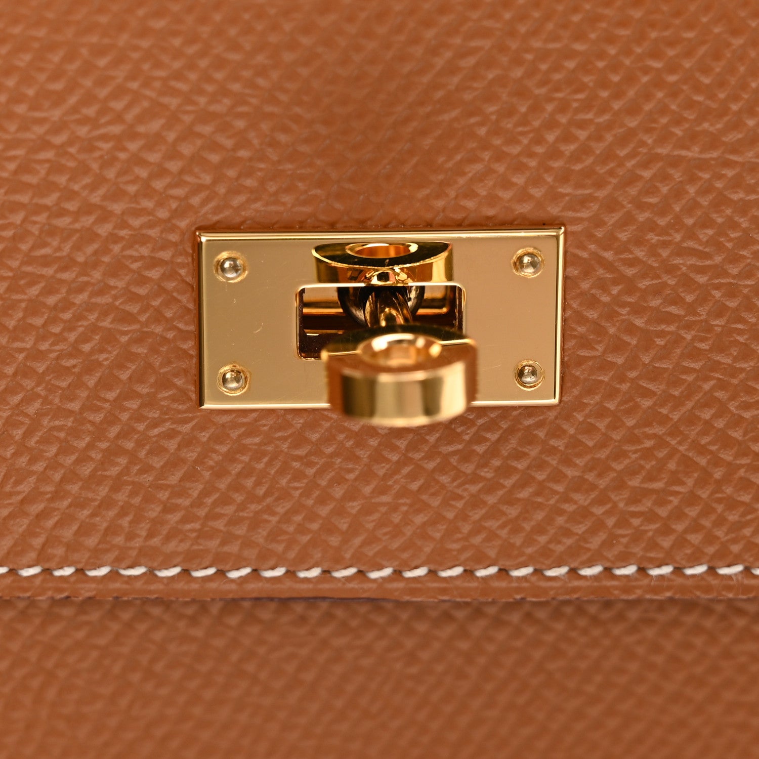 Hermes Epsom Kelly Wallet To Go Gold 9 of 10