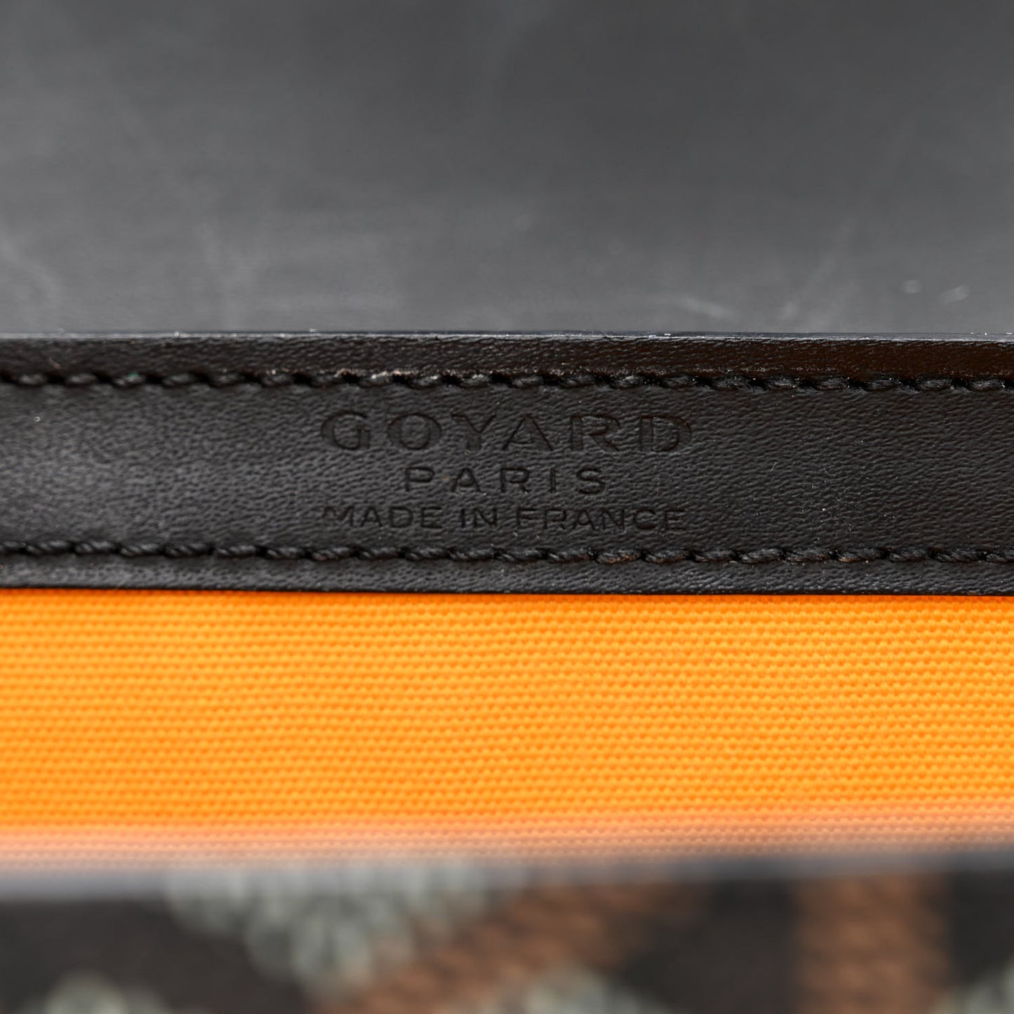 Goyardine Structure Mini Saigon Black