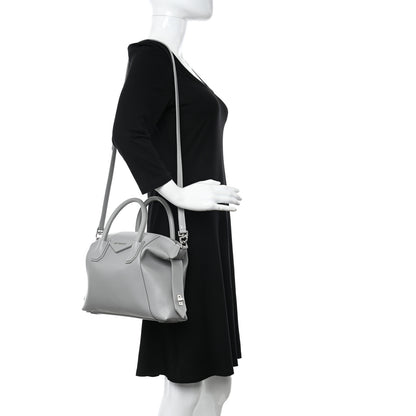 Givenchy Smooth Calfskin Small Soft Antigona Cloud Grey 2 of 9