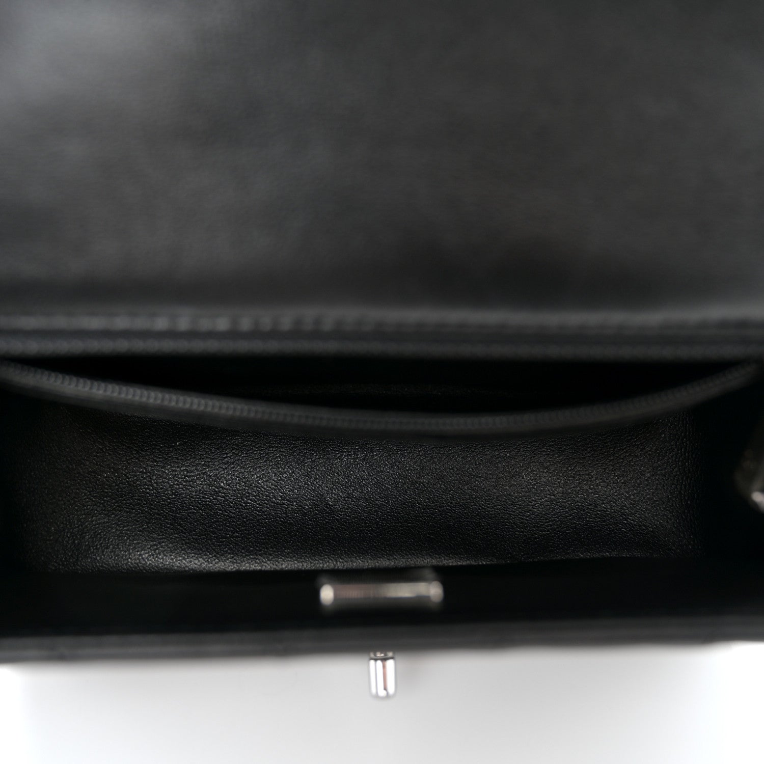 Chanel Lambskin Quilted Mini Rectangular Flap Black 5 of 10