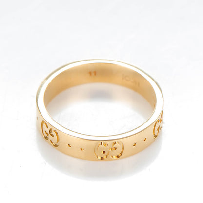 Gucci 18K Yellow Gold 4mm Icon Thin Band Ring 51 5.75 3 of 6