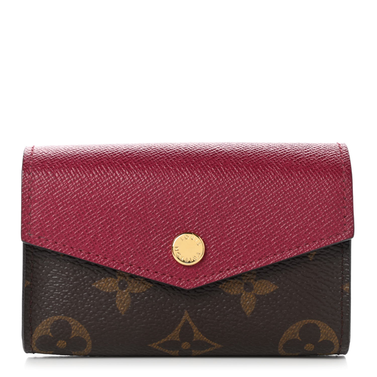 Louis Vuitton Monogram Sarah Multicartes Fuchsia 1 of 7