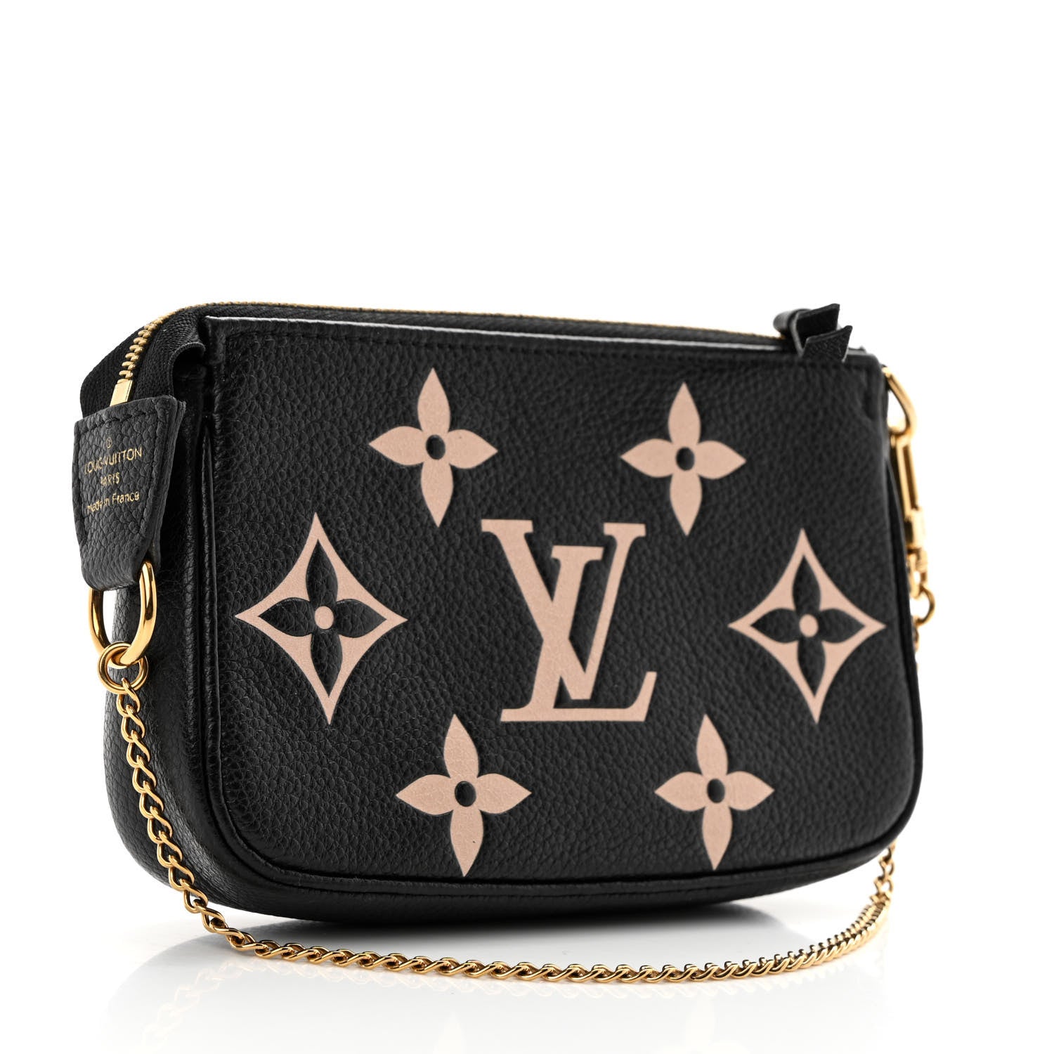 Louis Vuitton Empreinte Monogram Giant Mini Pochette Accessories Black 2 of 9