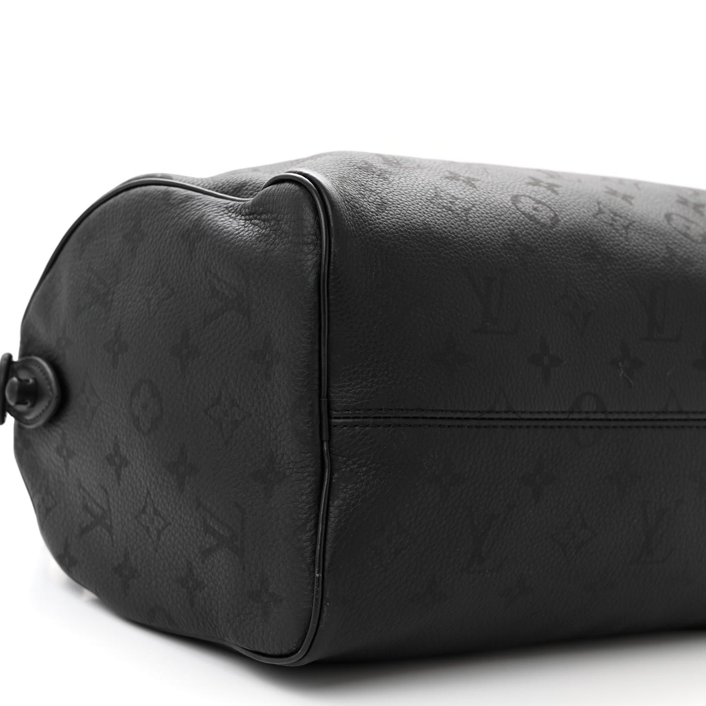 Calfskin Monogram Speedy P9 Bandouliere 30 Ultra Black