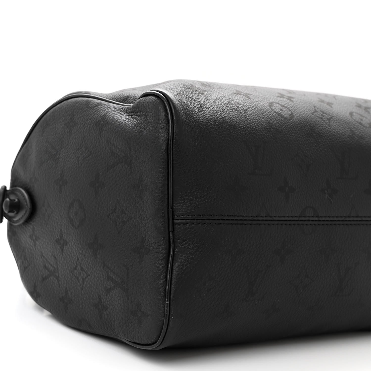 Louis Vuitton Calfskin Monogram Speedy P9 Bandouliere 30 Ultra Black 9 of 11