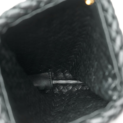 Bottega Veneta Nappa Intrecciato Crisscross Clutch Black 15 of 17