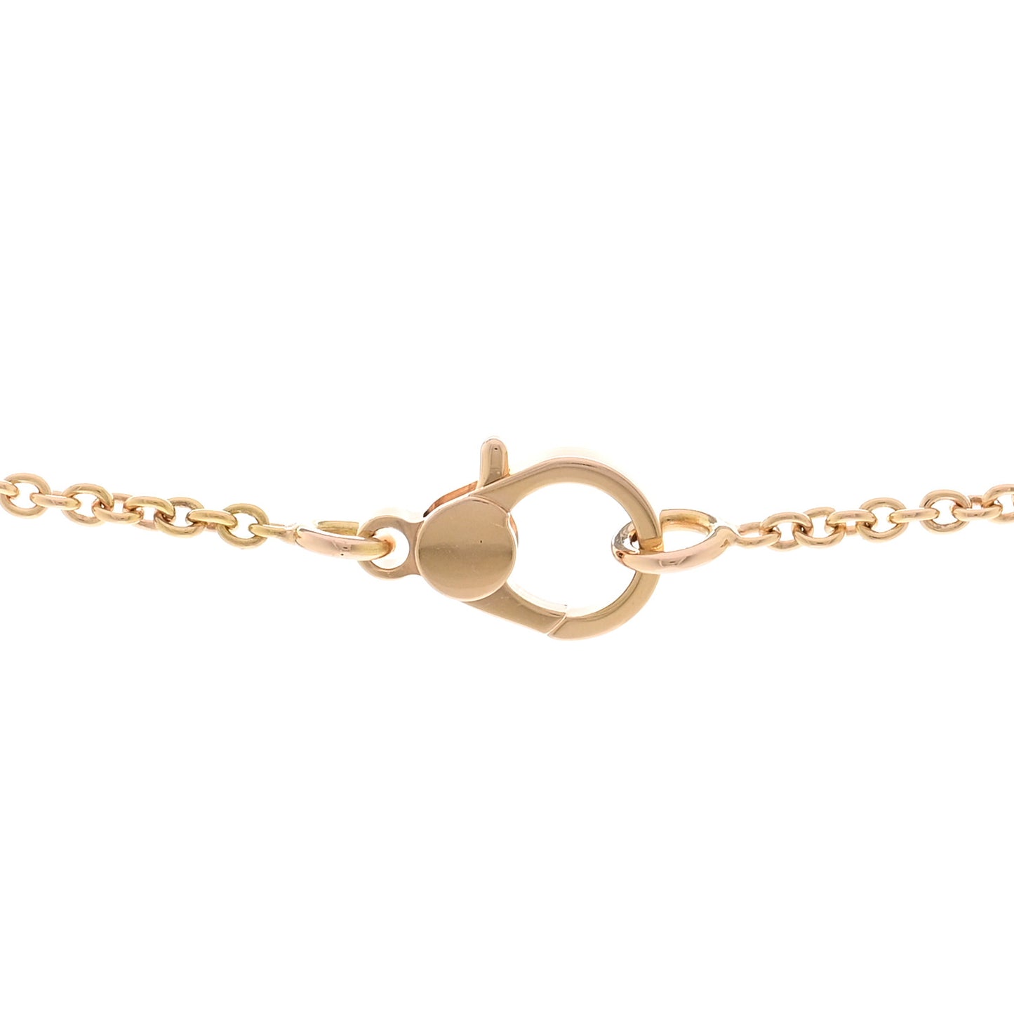 18K Rose Gold Diamond Finesse Pendant Necklace