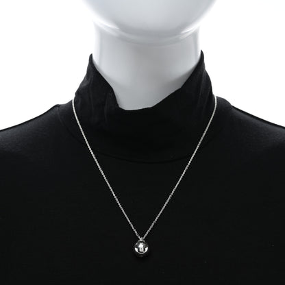 Tiffany Sterling Silver 12.75mm HardWear Ball Pendant Necklace 2 of 4