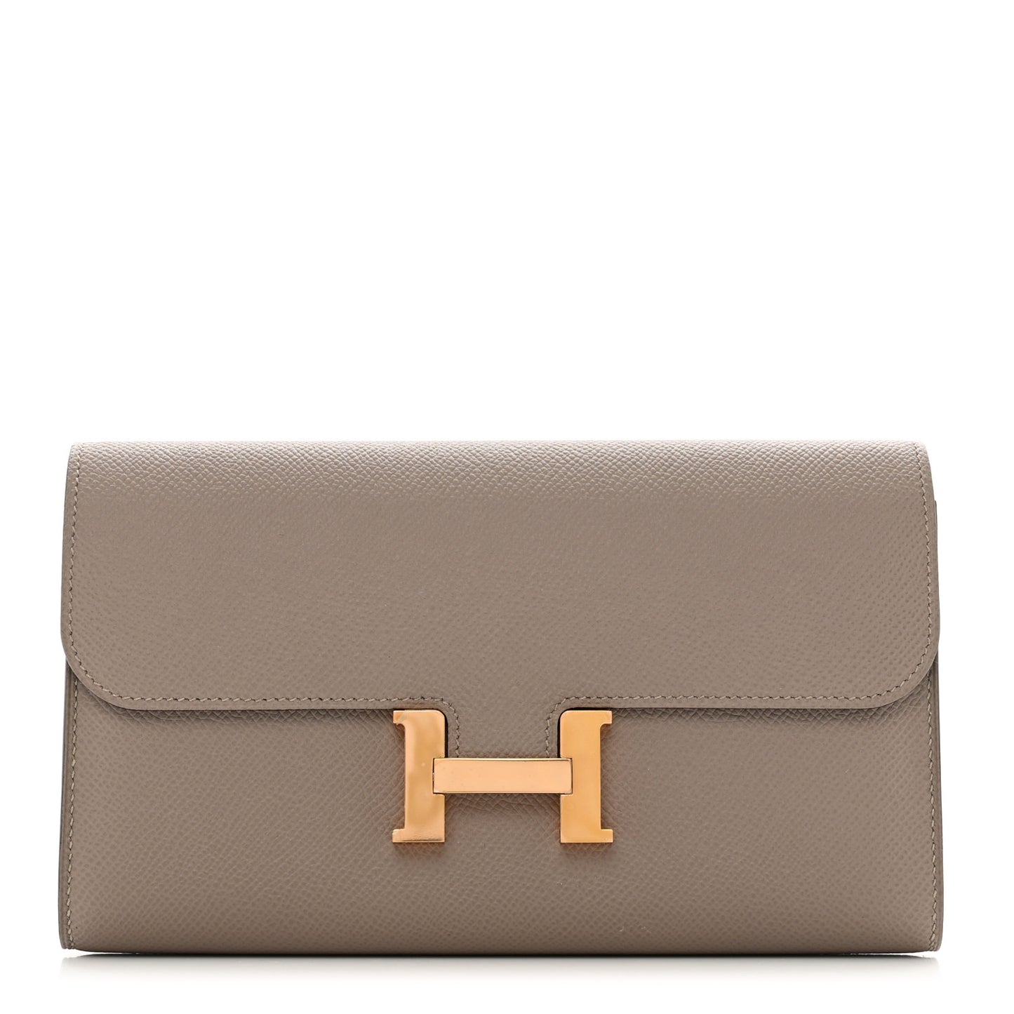 Epsom Constance Long Wallet Gris Asphalte