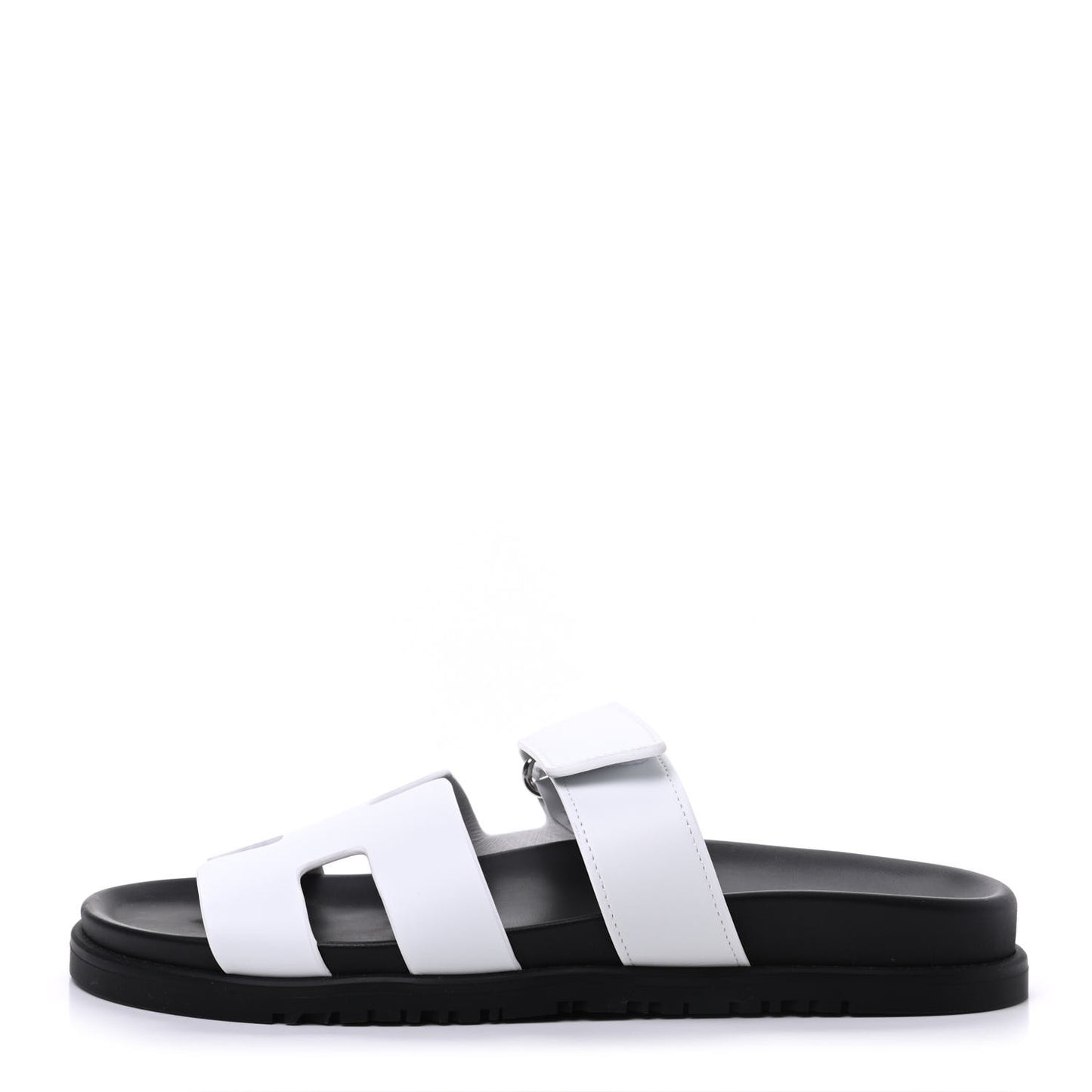 Calfskin Womens Chypre Sandals 39 White