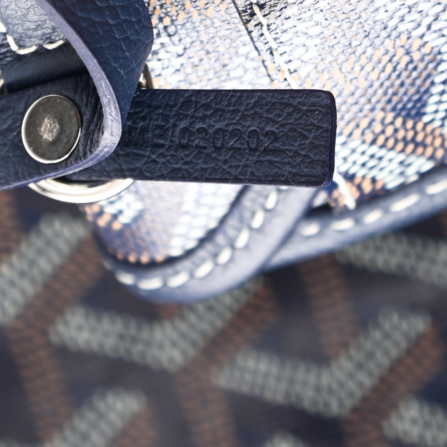Goyard Goyardine Saint Louis GM Navy 8 of 11