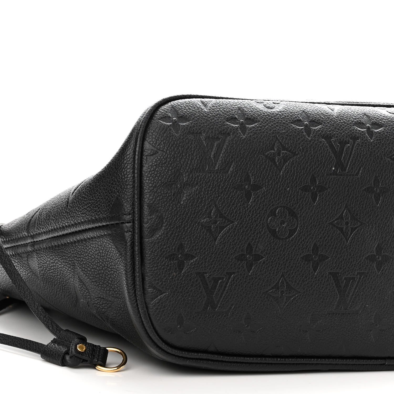Louis Vuitton Empreinte Monogram Giant Neverfull MM Black 8 of 9