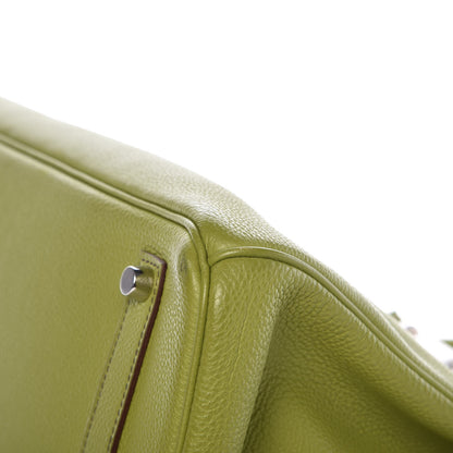 Hermes Togo Birkin 35 Vert Anis 39 of 41