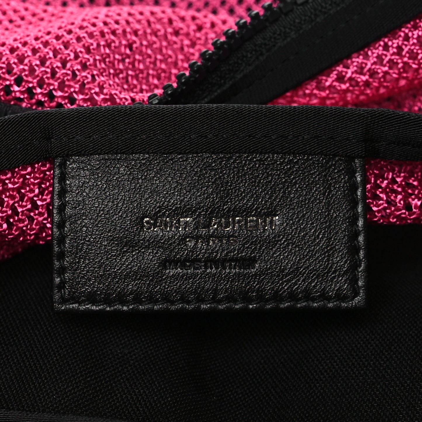 Nylon Mesh Duffle Bag Fuchsia