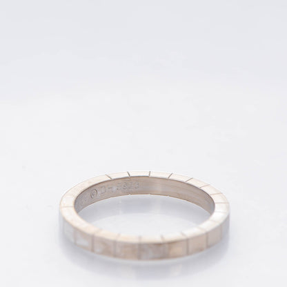 Cartier 18K White Gold Lanieres Ring 59 8.75 7 of 8