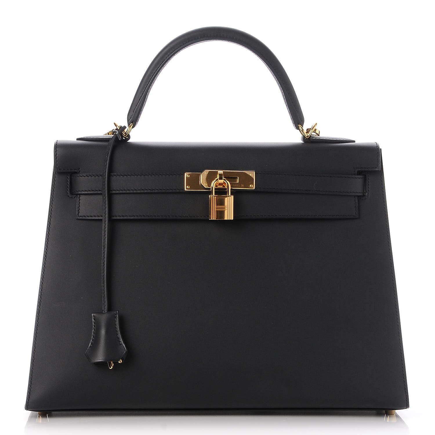 Hermes Sombrero Kelly Sellier 32 Black 1 of 34