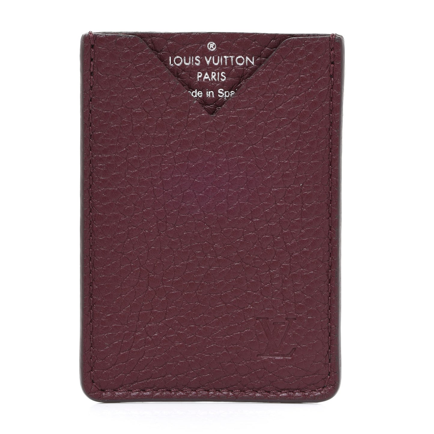 Taurillon Card Holder Bordeaux